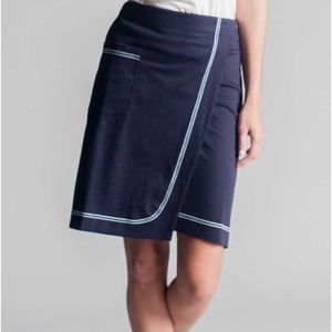 BUKI RIVIERA asymmetrical skirt navy blue. Size XS